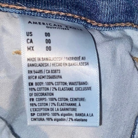 American Eagle Crossover Denim shorts - Picture 7 of 8